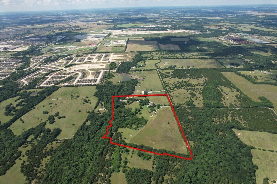 4823 Cedar Ln, Melissa, TX à vendre - Aérien – Image 1 sur 5