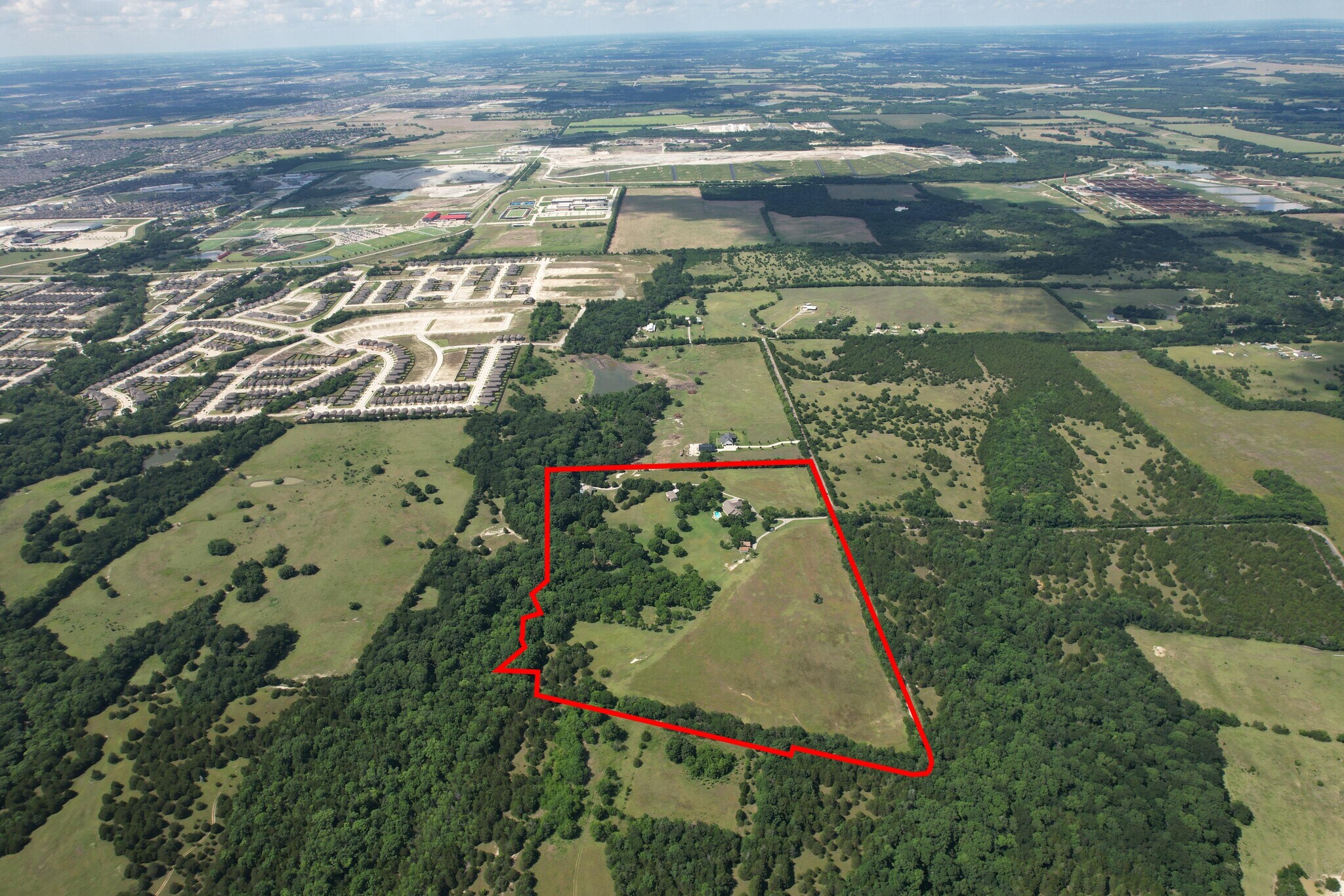 4823 Cedar Ln, Melissa, TX à vendre Aérien– Image 1 sur 6