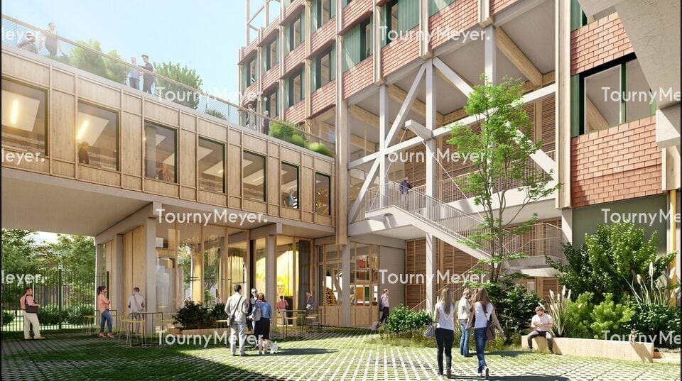 Bureau dans Nantes à louer - Photo de l’immeuble – Image 3 sur 7