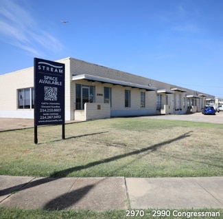 Plus de détails pour 2970-2990 Congressman Ln, Dallas, TX - Industriel/Logistique à vendre