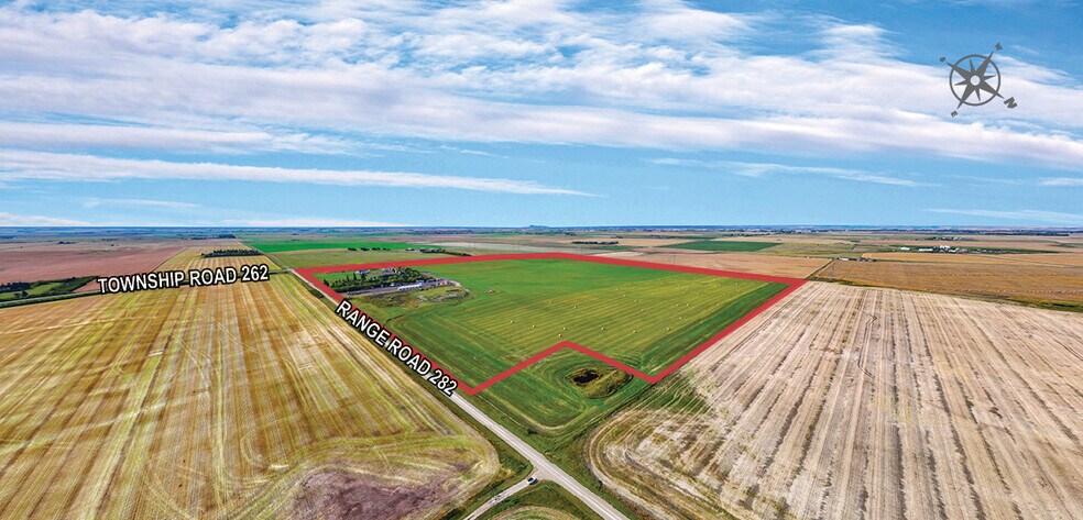 262035 Rge Rd 282, Rocky View No 44, AB à vendre - Aérien – Image 2 sur 10