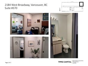 2184 W Broadway, Vancouver, BC à louer Photo intérieure– Image 2 sur 2
