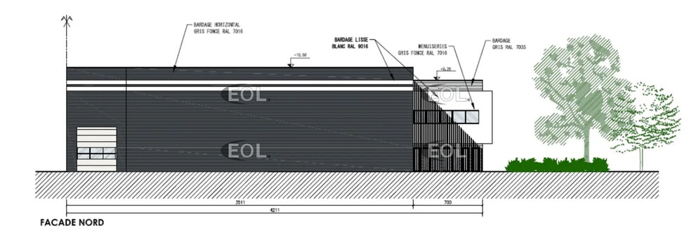 Local d’activités dans La Verpillière à louer - Plan d’étage – Image 3 sur 8