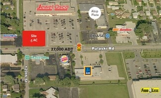 Plus de détails pour 12021 S Pulaski Rd, Alsip, IL - Terrain à vendre