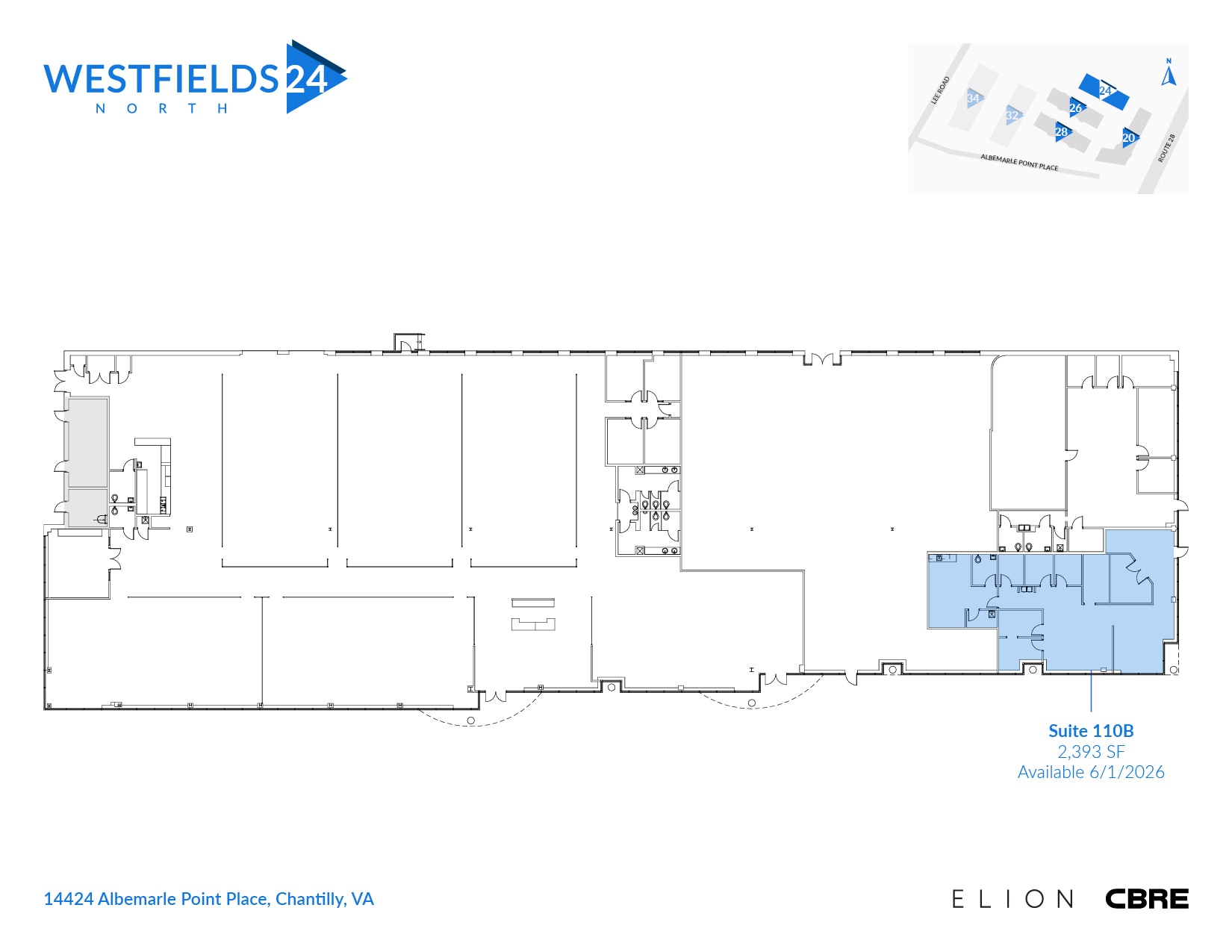 14428 Albemarle Point Pl, Chantilly, VA à louer Plan d’étage– Image 1 sur 1