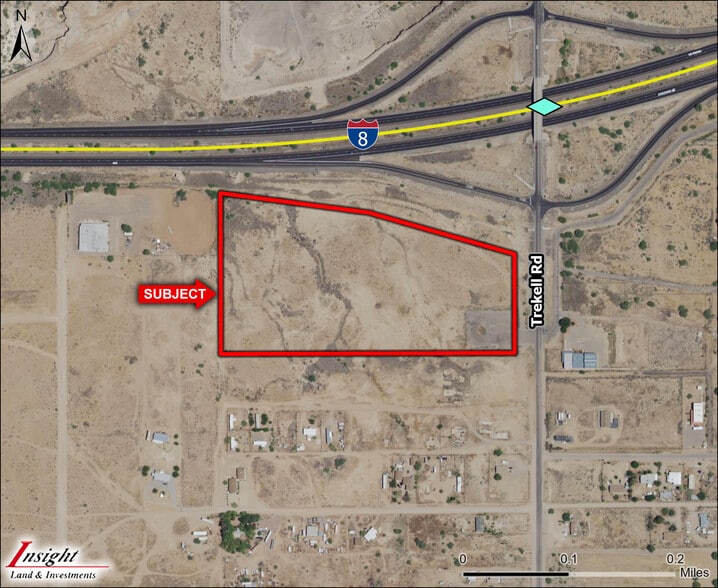 S Trekell Rd, Casa Grande, AZ à vendre - Aérien – Image 1 sur 3