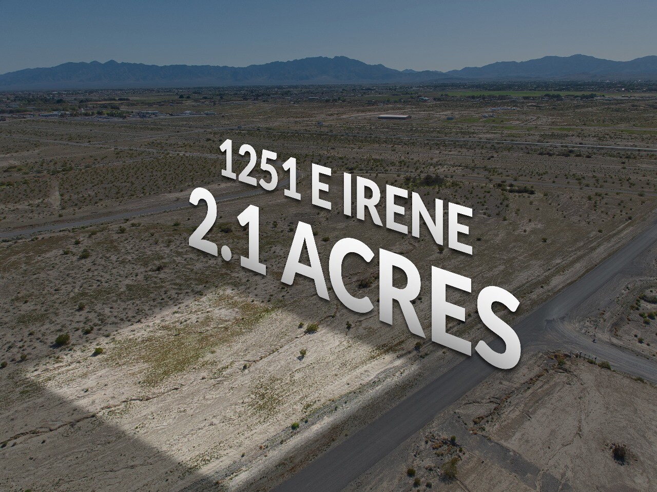1251 East Irene Street, Pahrump, NV à vendre Aérien– Image 1 sur 20