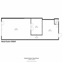 10005-10015 Grand Ave, Franklin Park, IL à louer Plan d’étage– Image 1 sur 2