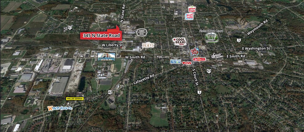 345 N State Rd, Medina, OH à vendre - Photo de l’immeuble – Image 2 sur 9
