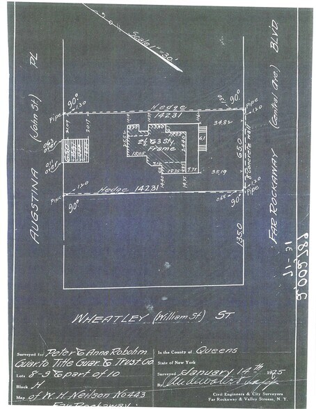 1260 Central Ave, Far Rockaway, NY à vendre - Plan de site – Image 2 sur 2