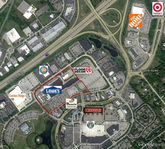 3641-3681 Fishinger Blvd, Hilliard, OH à louer - Aérien – Image 2 sur 10