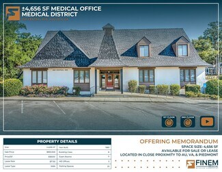 Plus de détails pour 2101 Central Ave, Augusta, GA - Bureau à vendre