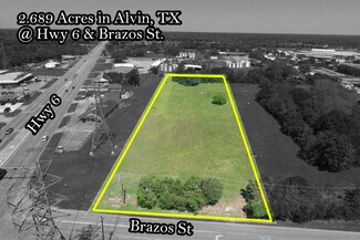 Plus de détails pour 1225 Brazos St, Alvin, TX - Terrain à vendre