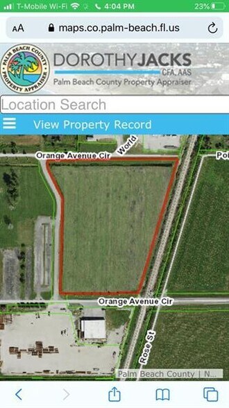500 Orange Avenue Cir, Belle Glade, FL à vendre - Plan cadastral – Image 2 sur 41