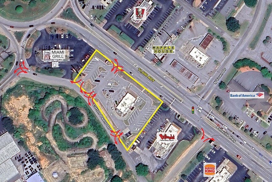 1808 Asheville Hwy, Spartanburg, SC à louer - Photo de l’immeuble – Image 2 sur 6