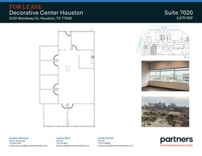 5120 Woodway Dr, Houston, TX à louer Plan de site– Image 1 sur 1