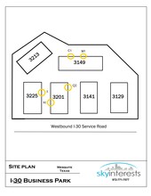 3201 Interstate 30, Mesquite, TX à louer Plan de site– Image 2 sur 2