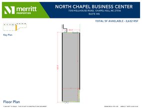 7300 Millhouse Rd, Chapel Hill, NC à louer Plan d’étage– Image 1 sur 1