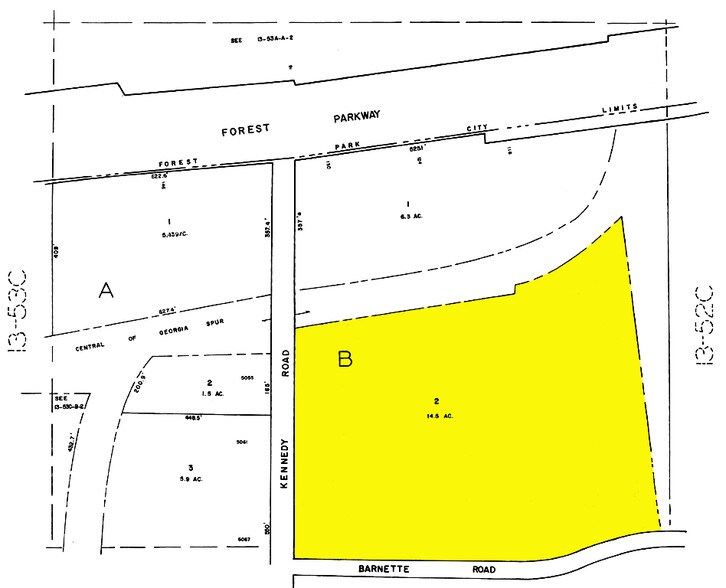 16 Overmeyer Way, Forest Park, GA à louer - Plan cadastral – Image 3 sur 3