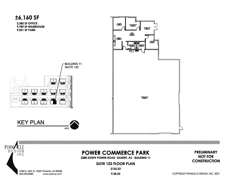 3380 S Power Rd, Gilbert, AZ à louer Plan d’étage– Image 1 sur 1