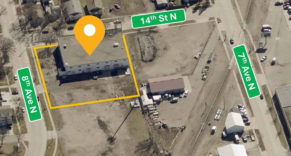 720 14th St N, Fargo, ND à vendre - Aérien – Image 3 sur 6