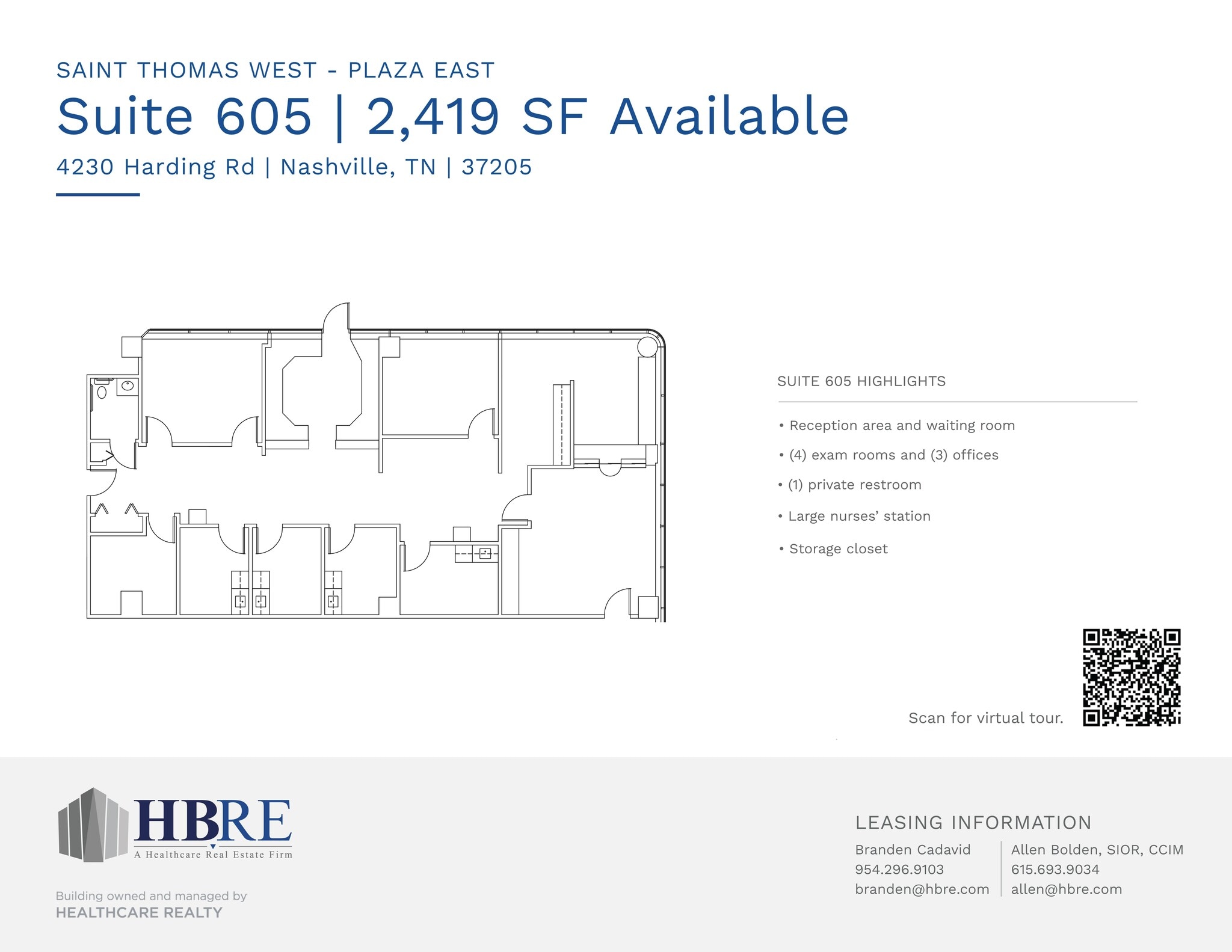 4230 Harding Rd, Nashville, TN à louer Plan de site– Image 1 sur 1