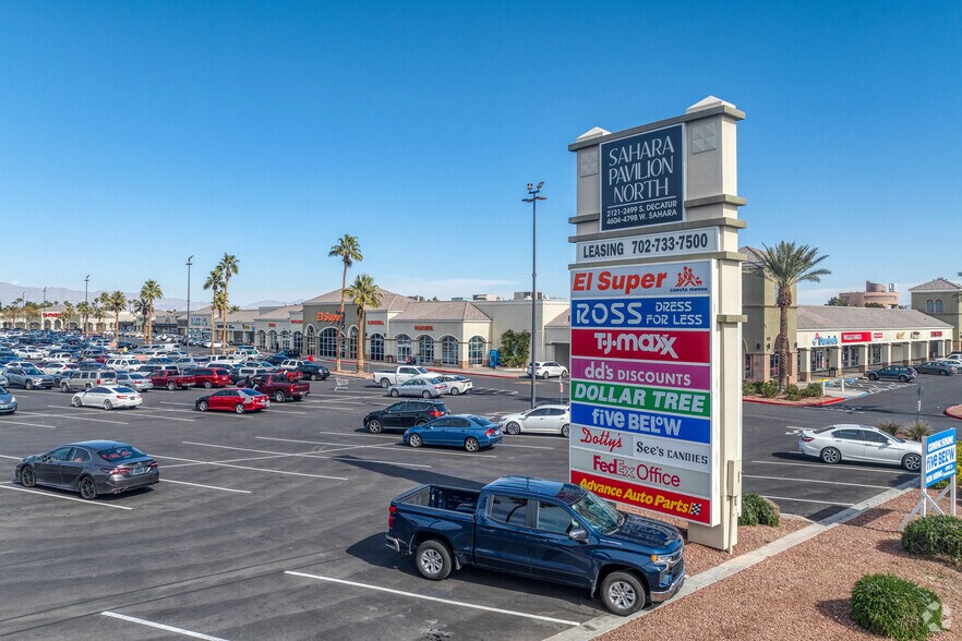 4604-4798 W Sahara Ave, Las Vegas, NV à louer - Photo de l’immeuble – Image 1 sur 17