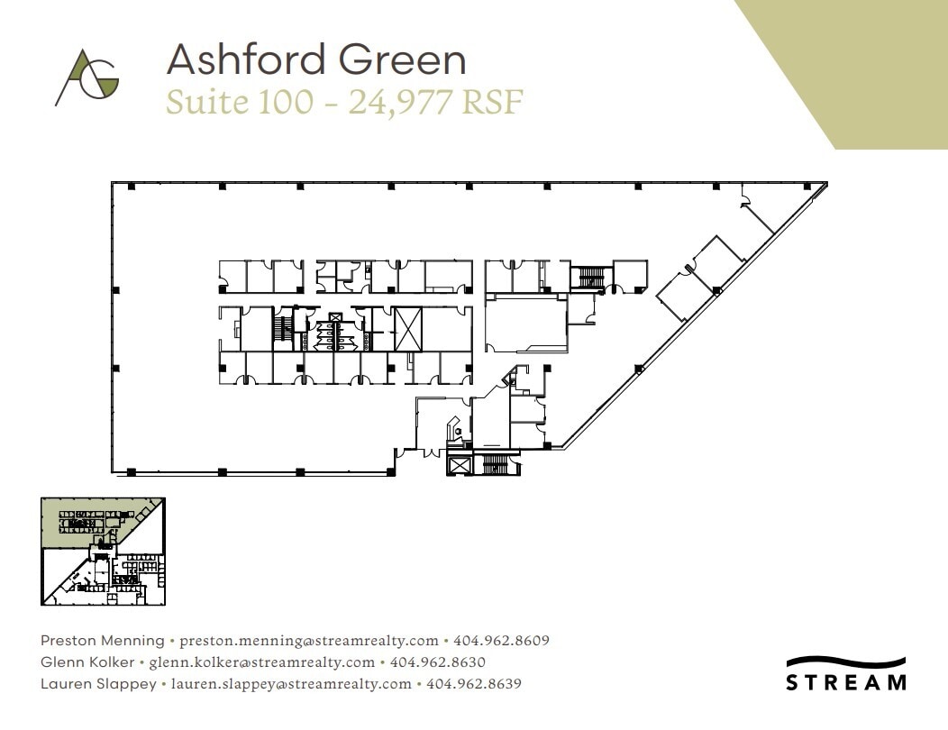4170 Ashford Dunwoody Rd NE, Atlanta, GA à louer Plan d’étage– Image 1 sur 1