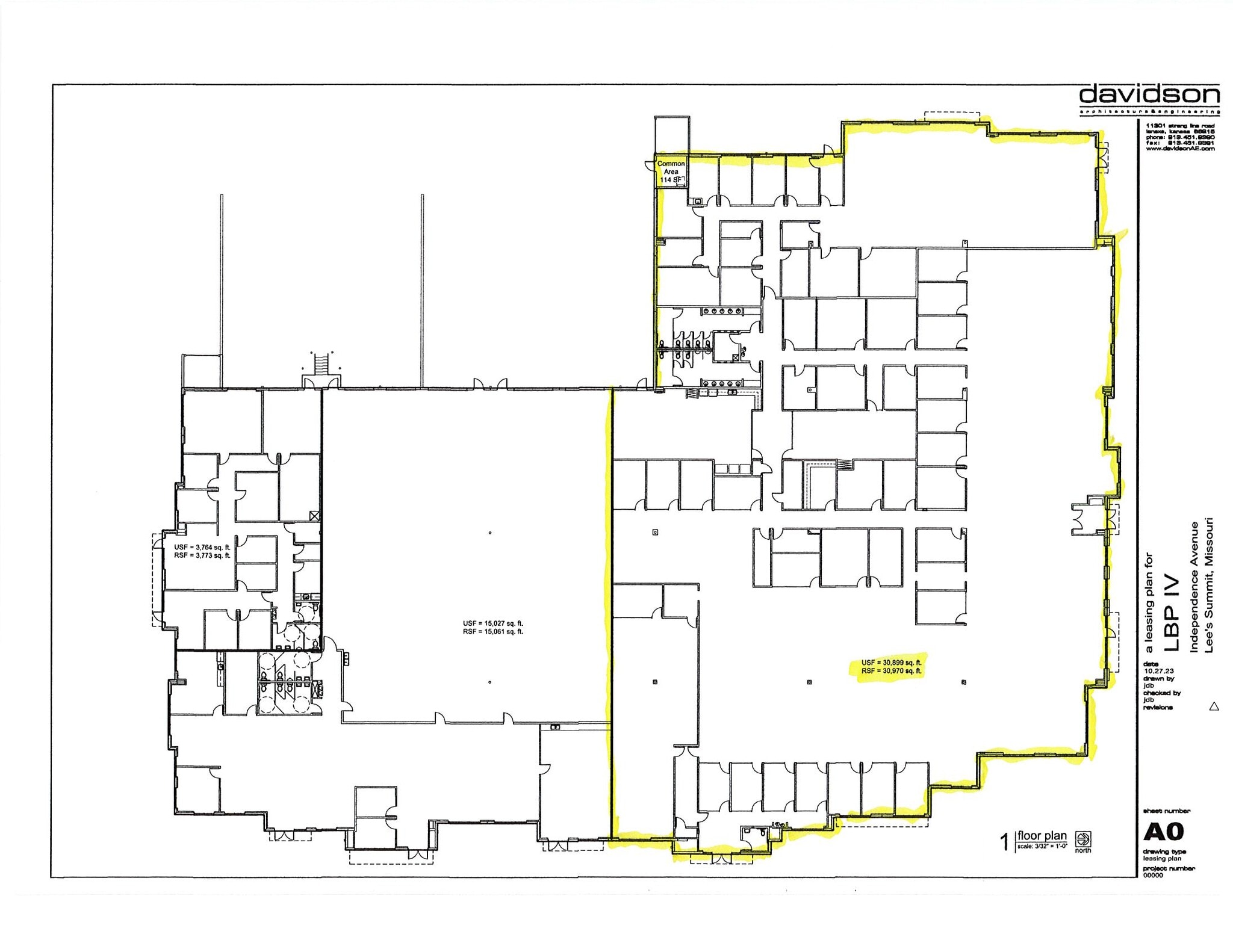2810-2850 NE Independence Ave, Lee's Summit, MO à louer Plan d’étage– Image 1 sur 1