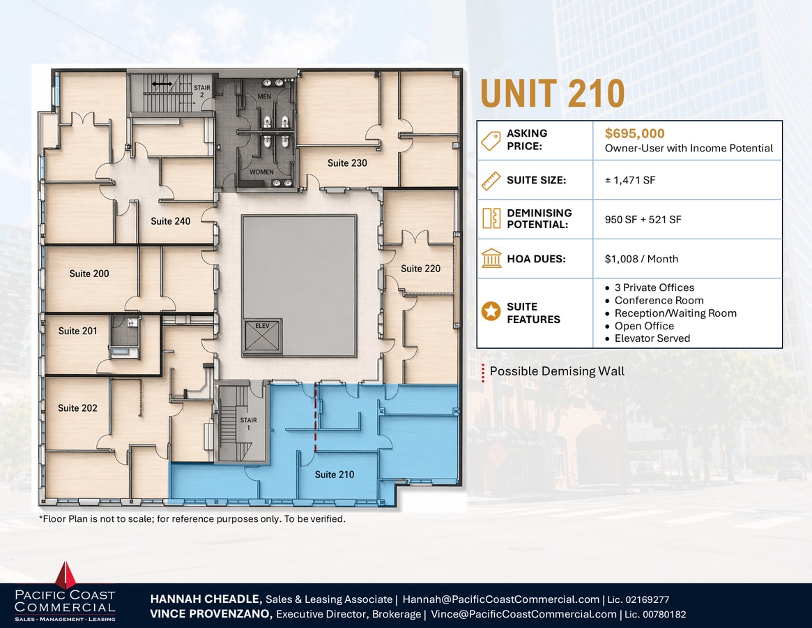 444 W C St, San Diego, CA 92101 - Lot 210 - - Photo intérieure - Image 1 of 1
