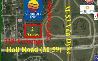 Plus de détails pour Hall Rd, Utica, MI - Terrain à vendre
