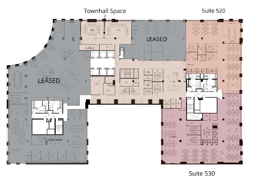 2300 N St NW, Washington, DC à louer Plan d’étage– Image 1 sur 1
