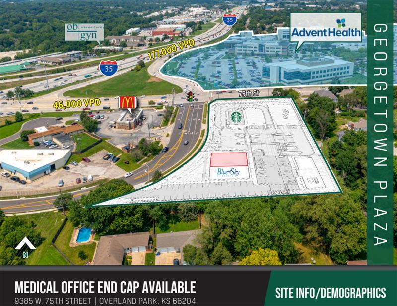 9361-9369 W 75th St, Overland Park, KS à louer Photo de l’immeuble– Image 1 sur 24