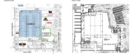 125-135 E Palm Ave, Burbank, CA à louer Plan d’étage– Image 2 sur 2