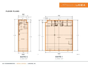 831 W Eisenhower Rd, Lansing, KS à louer Plan d’étage– Image 1 sur 1