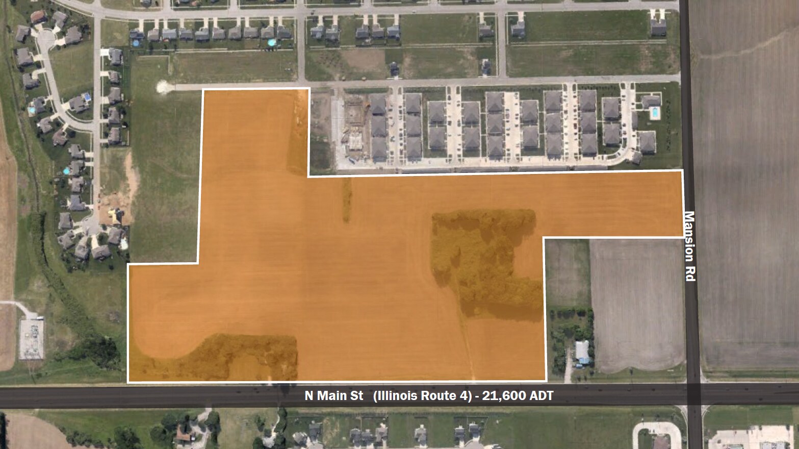 1529 N Main St, Chatham, IL à vendre Aérien– Image 1 sur 3