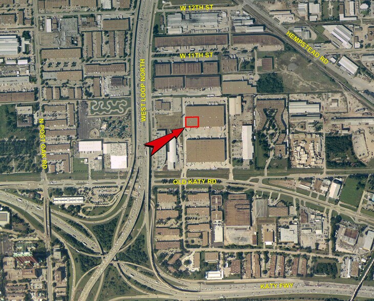 7110 Old Katy Rd, Houston, TX à louer - Aérien – Image 2 sur 4