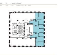 100 Bush St, San Francisco, CA à louer Plan d’étage– Image 1 sur 1