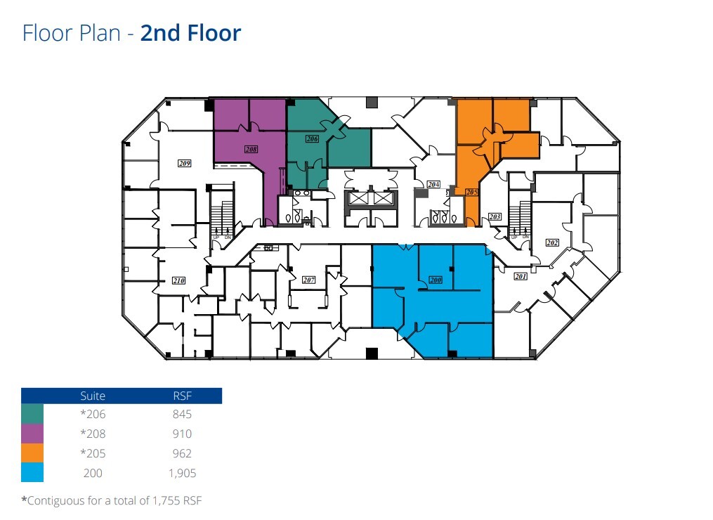 23822 W Valencia Blvd, Valencia, CA à louer Plan d’étage– Image 1 sur 1