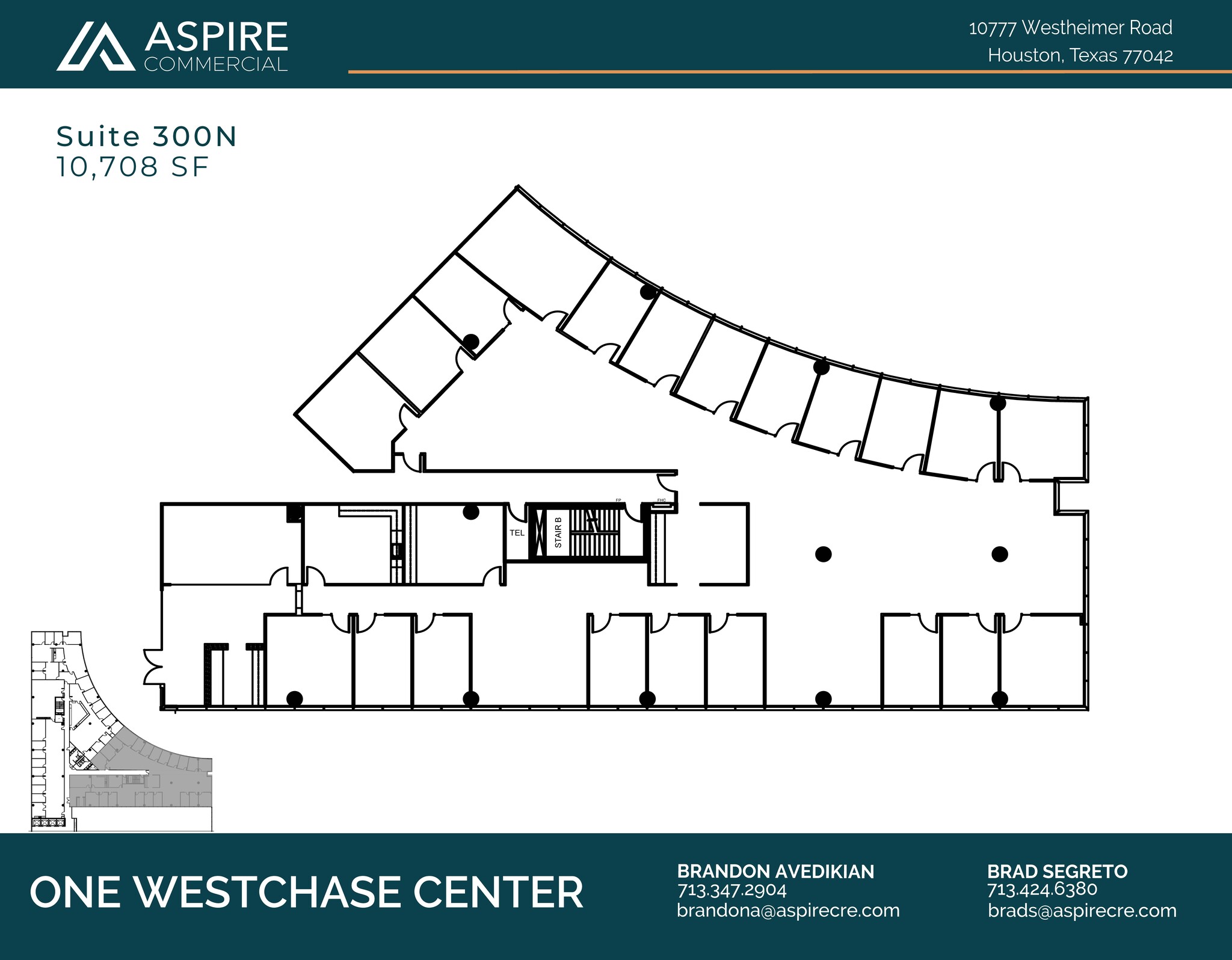 10777 Westheimer Rd, Houston, TX à louer Plan d’étage– Image 1 sur 1