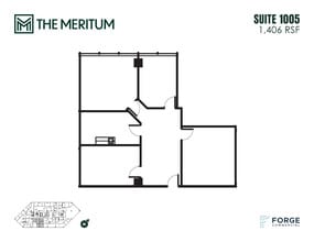 12221 Merit Dr, Dallas, TX à louer Plan d’étage– Image 1 sur 1