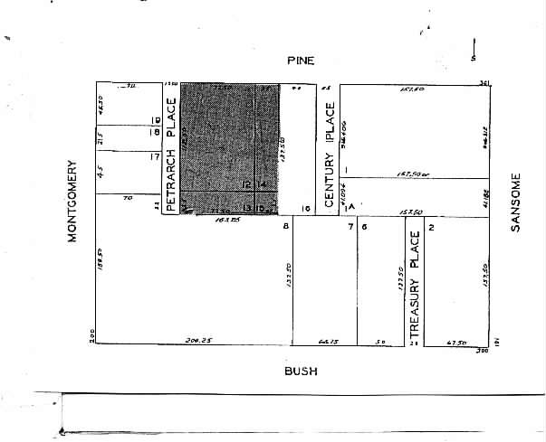 369 Pine St, San Francisco, CA à louer - Plan cadastral – Image 2 sur 2