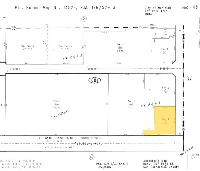 8790 Central Ave, Montclair, CA à vendre - Plan cadastral – Image 2 sur 41