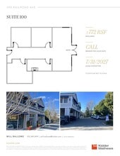 390 Railroad, Danville, CA à louer Plan d’étage– Image 1 sur 1