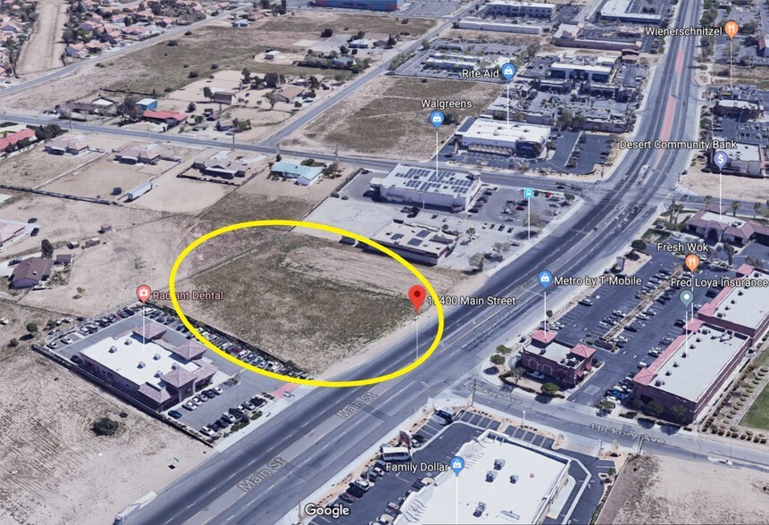 15400 Main St, Hesperia, CA à vendre - Photo principale – Image 1 sur 9
