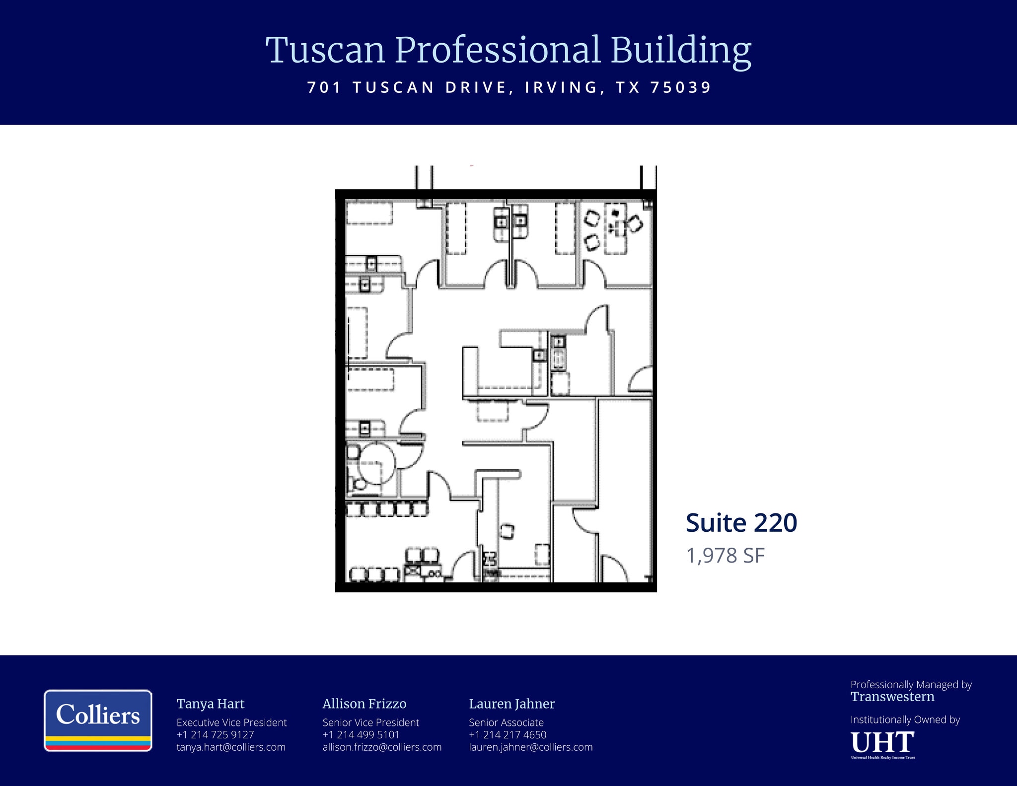 701 Tuscan Dr, Irving, TX à louer Plan d’étage– Image 1 sur 1