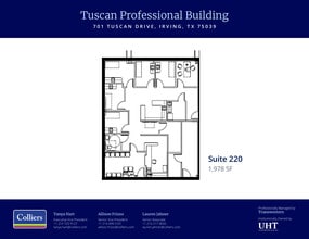 701 Tuscan Dr, Irving, TX à louer Plan d’étage– Image 1 sur 1