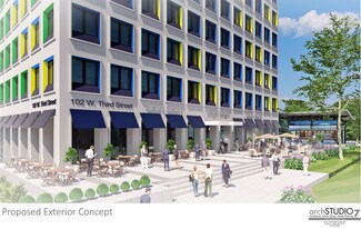 Plus de détails pour 102 W 3rd St, Winston-Salem, NC - Différents types d’espaces à louer