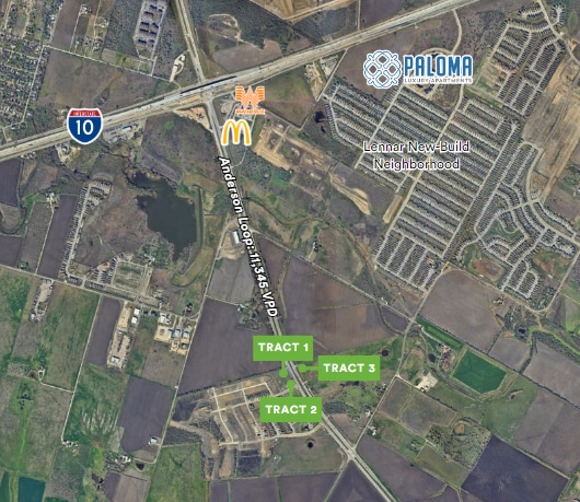 E Loop 1604 N, Converse, TX à vendre - Aérien – Image 2 sur 2