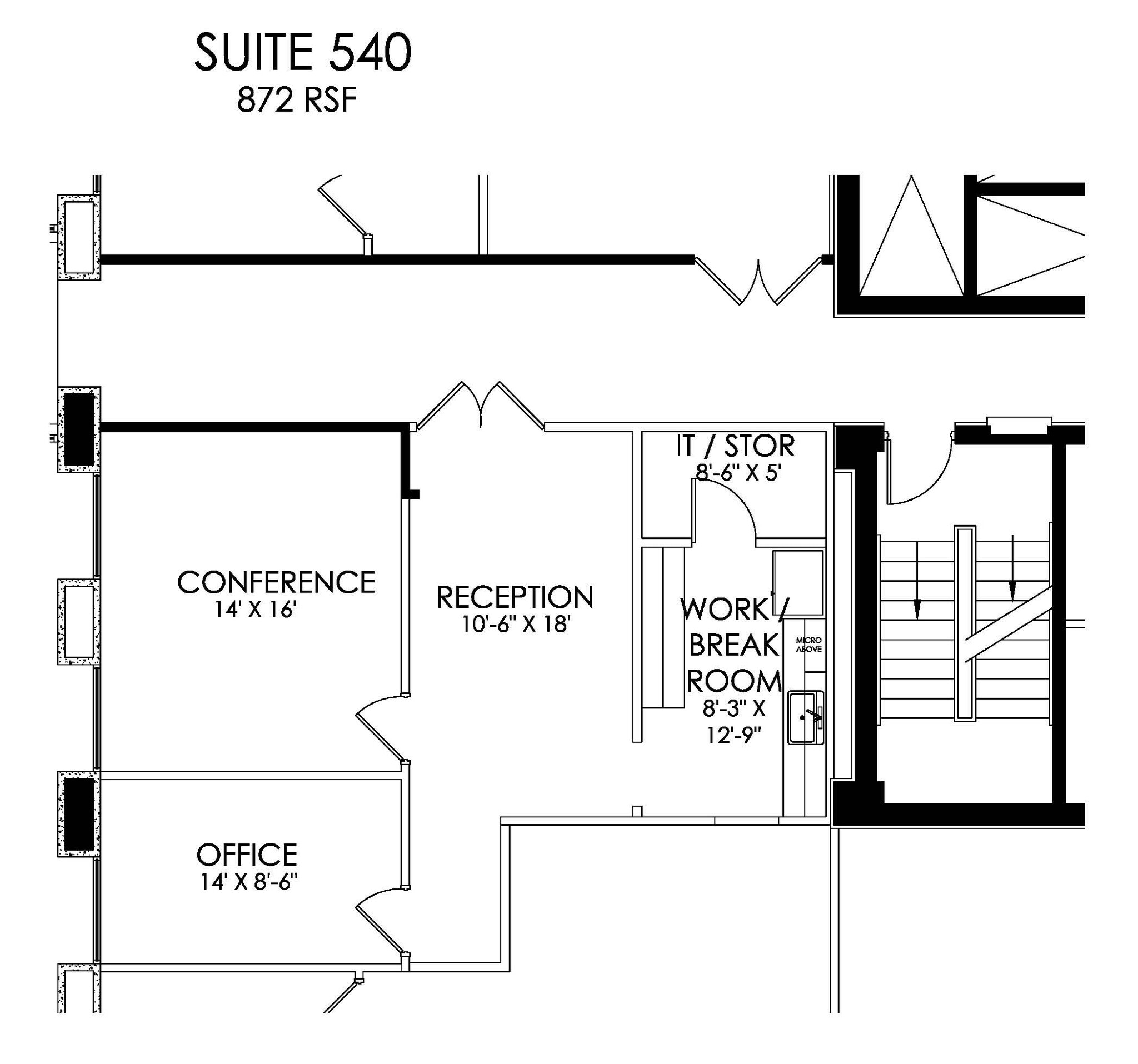 201 E Main St, Lexington, KY à louer Plan d’étage– Image 1 sur 1